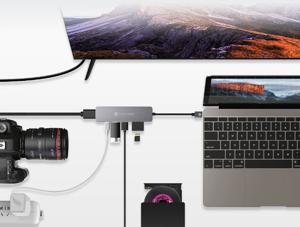 Больше портов – больше возможностей: в продаже появился новый USB-концентратор NOVOO с 6 портами